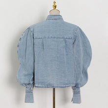 Load image into Gallery viewer, My Dreams are Calling Denim Mini Skirt Set