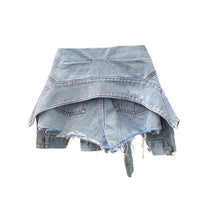 Load image into Gallery viewer, Denim Jacket Shorts