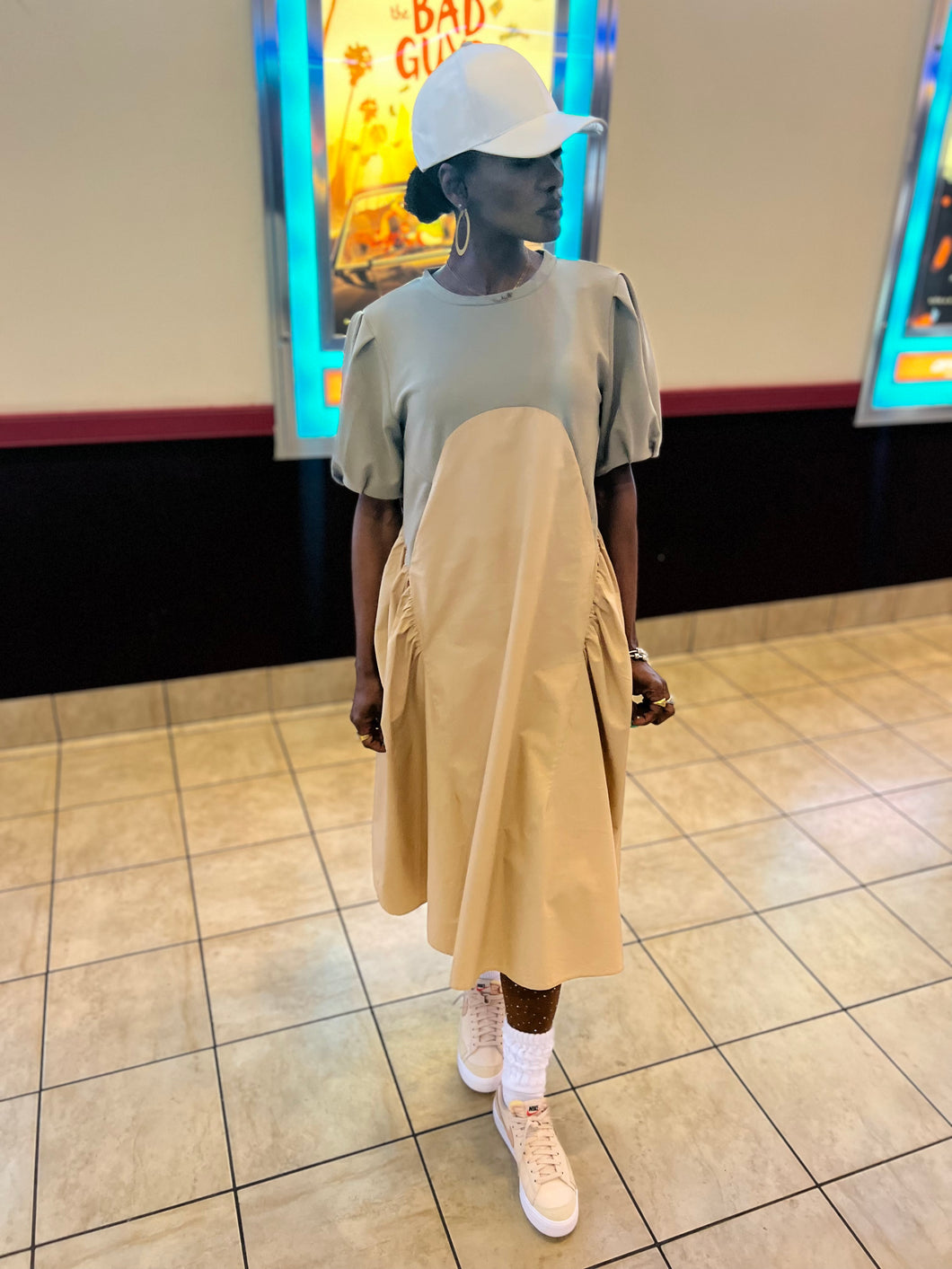 Nude Dress on the Block