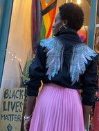 Wings of Confidence Denim Jacket